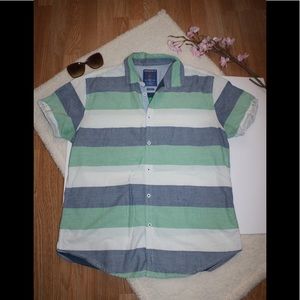 Springfield Men’s Button Front Short Sleeves Shirt